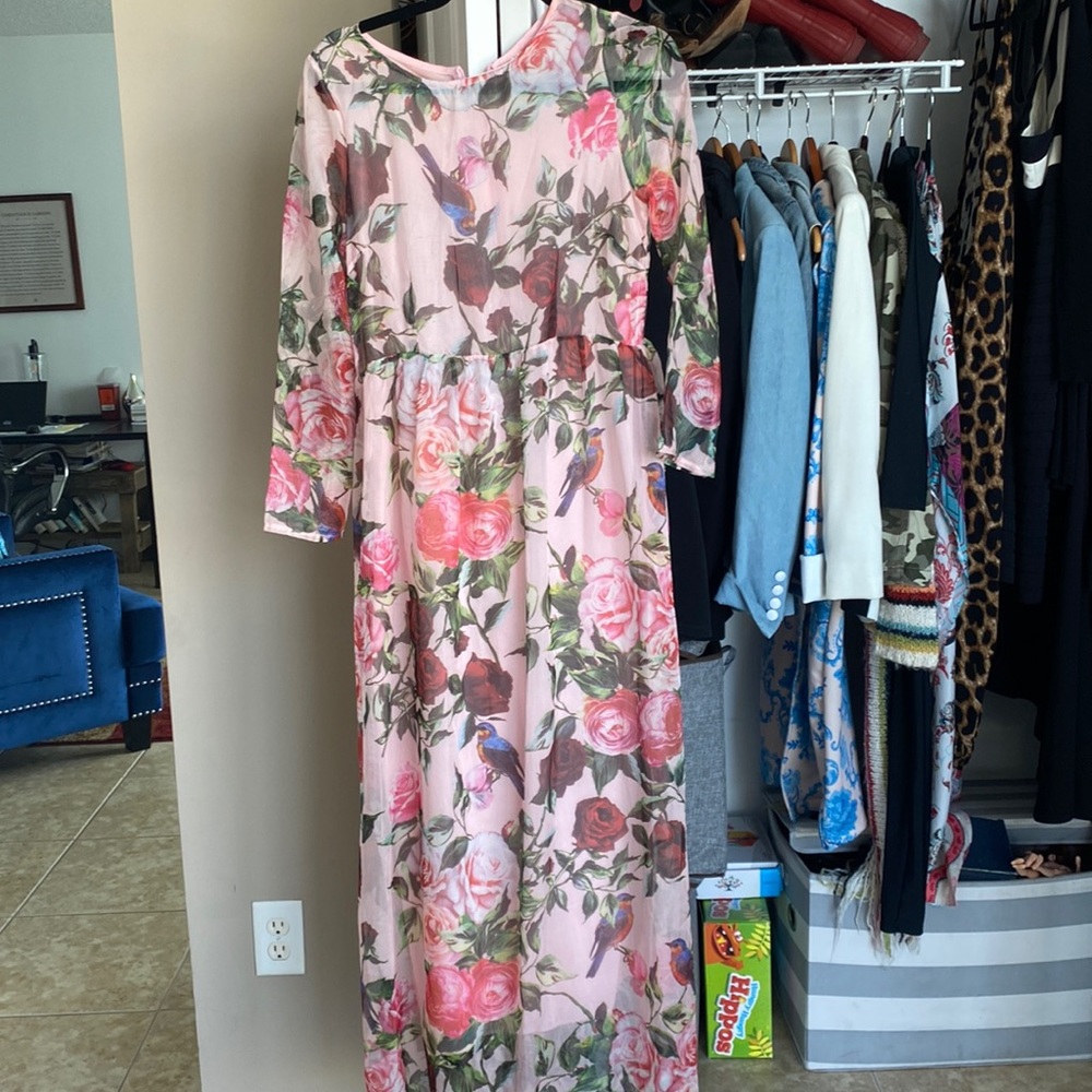Floral Maxi dress medium
